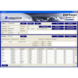 DIFFiner PC software