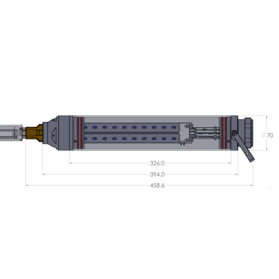 Analite NEP-595 dimensions