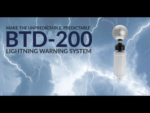 Predict the unpredictable with the BTD-200 Lightning Warning System – YouTube